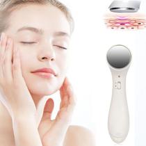 Massageador Facial Eletrônico Iônico Lifting E Rejuvenescimento Redutor De Bolsas Nos Olhos Já