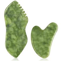 Massageador facial Gua Sha Set airogym Jade Stone para mulheres Massageador facial Gua Sha Set airogym Jade Stone para mulheres