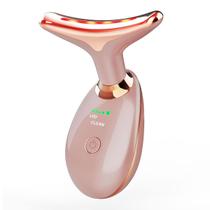 Massageador Facial Pescoço LED Anti-Rugas Recarregável