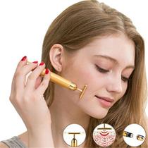 Massageador Facial Vibra Gold Harmonização Anti Rugas