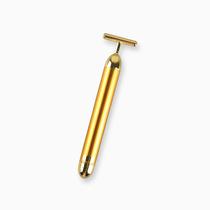 Massageador Facial Vibrata Gold Harmonização Energy Beauty Portátil