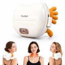 Massageador FlexWell Pescoço 4D com Amassamento e Calor Portátil Massageador FlexWell Pescoço 4D com Amassamento e Calor Portátil