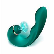 Massageador Green de Ponto G e Clitóris com Pulsação Massageador Green de Ponto G e Clitóris com Pulsação
