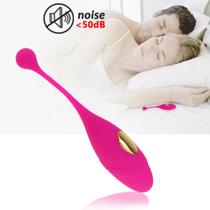 Massageador Íntimo Sem Fio Feminino Ponto G Clintoniano Recarregável Sem Fio Com Controle Massageador Íntimo Sem Fio Feminino Ponto G Clintoniano Recarregável Sem Fio Com Controle