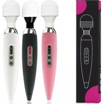 Massageador intimo Varinha Magica recarregável com 12 vibrações