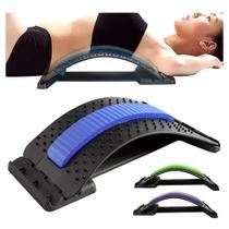 Massageador Lombar Muscular Ortopedico Quiropraxia Ciatico Cor Azul Alongamento E Alívio De Dor Massageador Lombar Muscular Ortopedico Quiropraxia Ciatico Cor Azul Alongamento E Alívio De Dor
