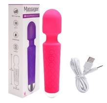 Massageador Magic Wand Recarregável 20 Vel