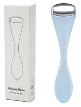 Massageador Mini Ice Gajoin com Rolo de Silicone para Olhos Azul Massageador Mini Ice Gajoin com Rolo de Silicone para Olhos Azul