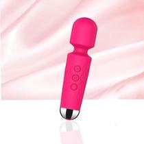 Massageador Mini Portátil de Mão com 20 Modos e 8 Velocidades para Alívio Muscular