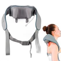 Massageador Multifuncional Recarregável Relaxamento Do