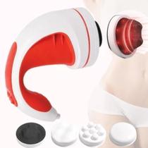 Massageador Orbital Infravermelho Eletrico Rolo Celulite Relax