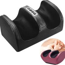 Massageador Para Pernas E Pés Elétrico Shiatsu 3 Niveis - Preto