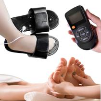 Massageador Pés e Pernas Chinelo Reflexologia Acupuntura Bivolt + Bolsa Massageador Pés e Pernas Chinelo Reflexologia Acupuntura Bivolt + Bolsa