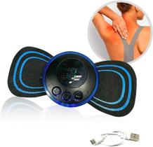 Massageador Pescoço Coluna Pernas Portátil Recarregável