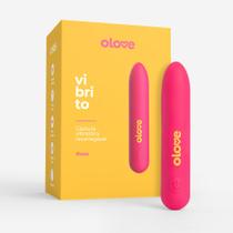 Massageador Pessoal Flexível Olove Vibrito Recarregável 10 Velocidades Rosa Massageador Pessoal Flexível Olove Vibrito Recarregável 10 Velocidades Rosa