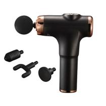 Massageador Pistola com 4 Variações de Pontas e 6 Modos de Frequência Me Ame Sex Toys Massageador Pistola com 4 Variações de Pontas e 6 Modos de Frequência Me Ame Sex Toys