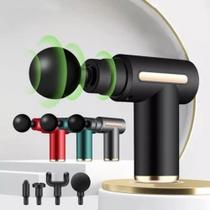 Massageador Pistola de Massagem Elétrico Alta Frequência Profissional Muscular Tecidos Profundos Massageador Pistola de Massagem Elétrico Alta Frequência Profissional Muscular Tecidos Profundos