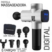 Massageador Pistola Terapia Phoenix A2 Digital Profissional