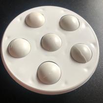 Massageador plástico com bolas terapia ativação da circulação relaxa muscular
