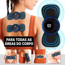 Massageador Portátil Aparelho De Choque Fisioterapia Racarga Massageador Portátil Aparelho De Choque Fisioterapia Racarga