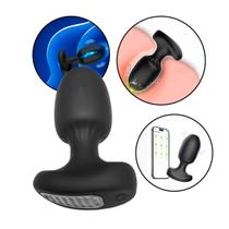 Massageador Portátil Bluetooth Controle App 9 Velocidades Vibrador Silencioso Premium Ergonômico Silicone Recarregável USB Compacto