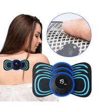 Massageador Portátil Corpo Recarregável Usb 19 Níveis Intensidade