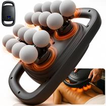 Massageador Profissional Elétrico Tecido Profundo Relaxamento Alívio Dor Muscular Costas Pernas Lombar Silencioso Portátil Pós Treino Fisioterapia