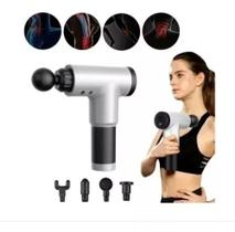 Massageador Relaxamento Muscular Portátil Fascial Gun Gb-820 Bivolt