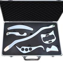 Massageador Robulove Gua Sha em Aço Inoxidável Conjunto com 6 Peças Massageador Robulove Gua Sha em Aço Inoxidável Conjunto com 6 Peças