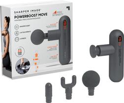 Massageador Sem Fio Sharper Image Powerboost Move Deep Tissue - Cinza-1014502 Massageador Sem Fio Sharper Image Powerboost Move Deep Tissue - Cinza-1014502