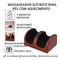 Massageador Shiatsu Shiafoot Bivolt Terapia para Relaxamento