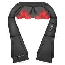 Massageador Snailax Shiatsu de pescoço e ombro com massagem térmica 3D