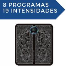 Massageador Tapete Almofada EMS Digital Pulso Elétrico Profissional Pés