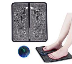 Massageador Tapete Pulso Elétrico Perna Pés Ems Almofada Pé - KAPBOM Massageador Tapete Pulso Elétrico Perna Pés Ems Almofada Pé - KAPBOM