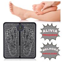 Massageador Tapete Pulso Elétrico Perna Pés Ems Almofada USB Massageador Tapete Pulso Elétrico Perna Pés Ems Almofada USB