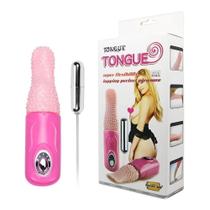 Massageador tongue 3 vibrações e rotação