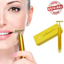 Massageador Vibratório Facial Anti-rugas Anti-idade Ouro 24k - Energy Beauty Bar