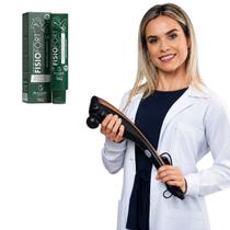 Massageador Volcano Black Músculo Profundo Relax Com Pomada
