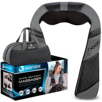 Massageadores RESTECK para pescoço e costas com calor - Deep Tissue 3D Massageadores RESTECK para pescoço e costas com calor - Deep Tissue 3D