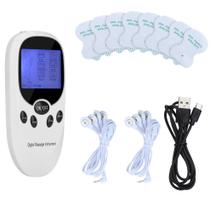 Massagem cervical Tens Máquina USB Massageador Elétrico Pulse Mu