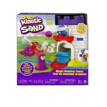 Massinha Areia Torre Mágica Kinetic Sand - Sunny