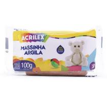 Massinha Argila Terracota Acrilex 100g Massinha Argila Terracota Acrilex 100g