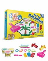 Massinha Art Kids - Kit de Massinhas Com 18 Peças - Acrilex