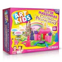 Massinha Art Kids - Kit de Massinhas de Modelar Castelo das Princesas Acrilex - 7891153094151