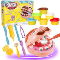 Massinha Brincando de Dentista Brinquedo Infantil Kit Massa de Modelar - Toys & Toys