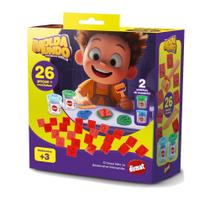 Massinha Carimbo Molda Mundo 26 Peças - Dismat Massinha Carimbo Molda Mundo 26 Peças - Dismat