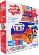 Massinha Colorida Pet Shop com Acessórios - Estrela