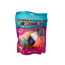 Massinha de E.V.A 10 Cores 50G