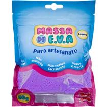 Massinha de EVA Pula Molda Infantil Para Modelar 50g Lilás - USC