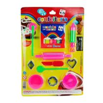 Massinha de Modelar 11 Peças Moldes Confeitaria Massinha de Modelar 11 Peças Moldes Confeitaria
